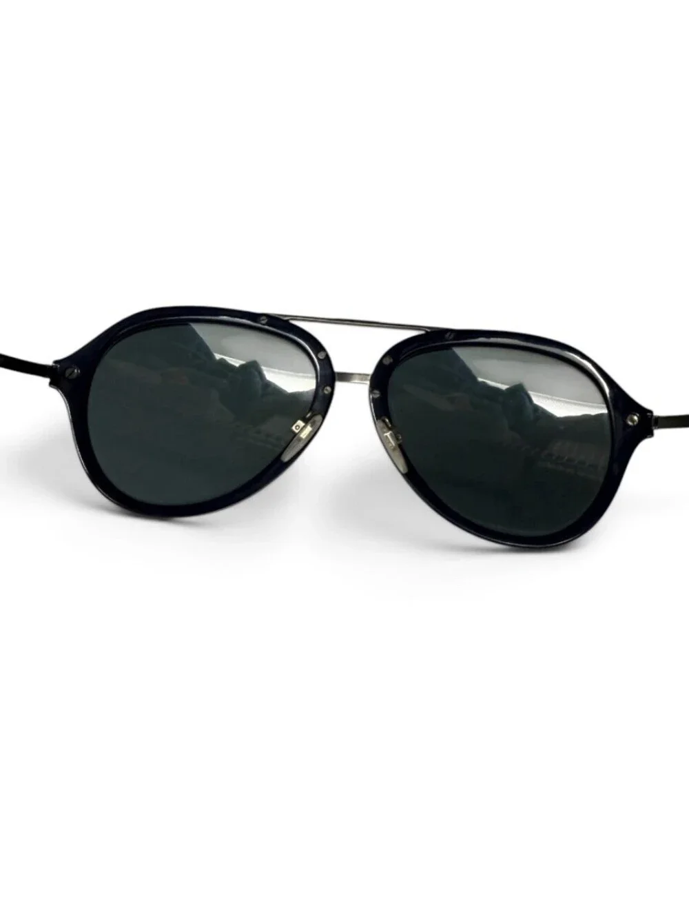 BURBERRY 0BE4377 403487 JUDE BLUE AVIATOR SUNGLASSES